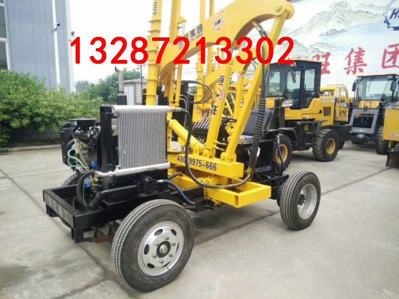 波形護(hù)欄打樁機(jī)公路護(hù)欄打樁機(jī) 護(hù)欄鉆孔機(jī)一體機(jī)