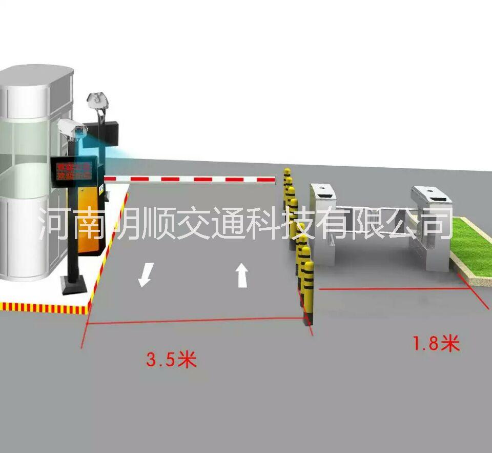 供应河南车牌识别系统 小区道闸系统 学校门禁系统 工地门禁刷卡系统 郑州道闸系统安装价格图片