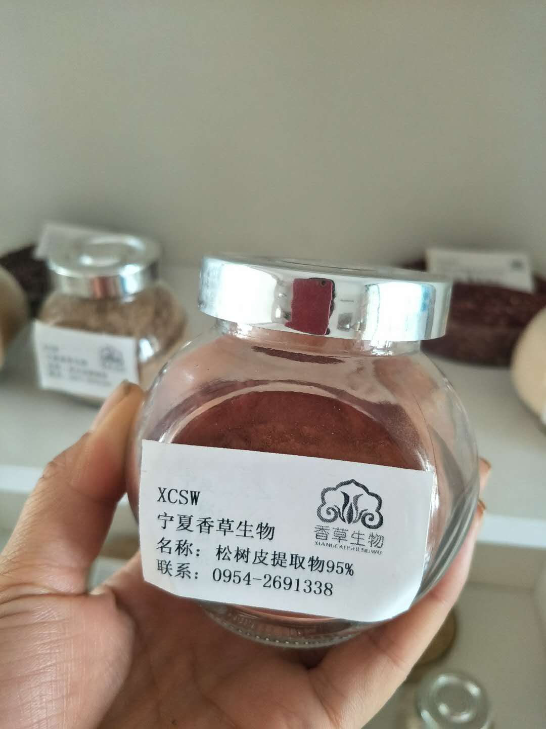 松树皮提取物原花青素95%碧萝芷粉/葡萄籽提取物厂家/葡萄粉价格/葡萄籽熟粉现磨图片