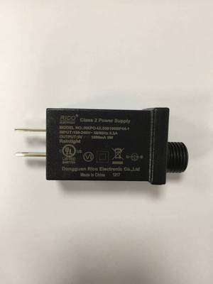 供应UL美规12V500mA激光灯IP44防水电源图片