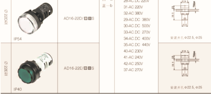 AD16-22系列指示燈圖片/AD16-22系列指示燈樣板圖 (4)