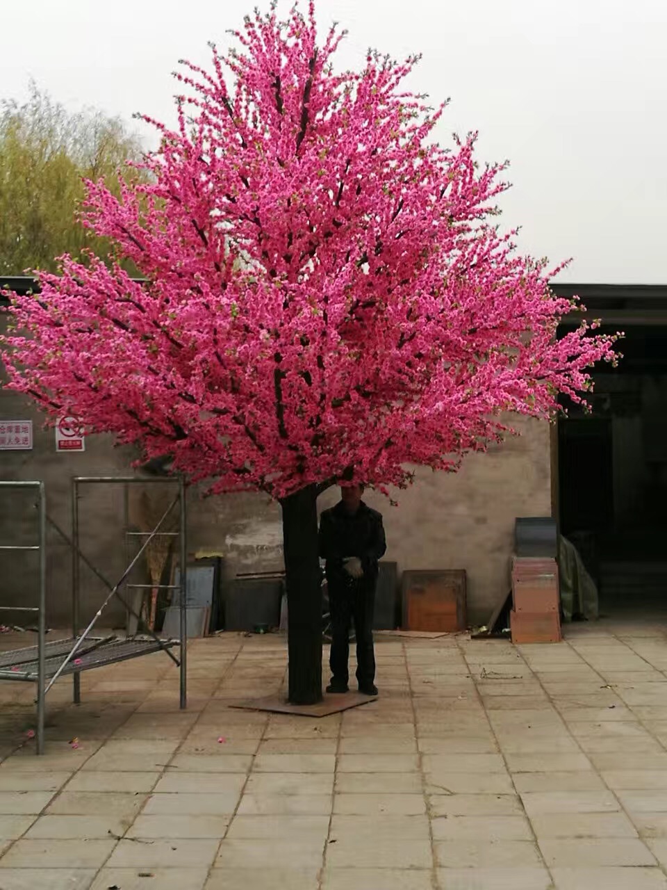 桃花树樱花树仿真树假树13439530540图片