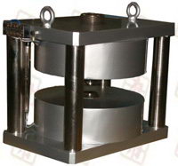 PEM-40型小型立式電磁鐵磁場圖片