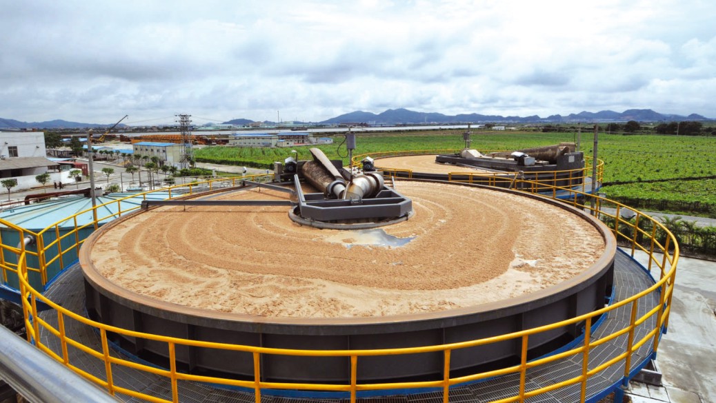 高效淺層氣浮機(jī) 造紙廠污水處理圖片