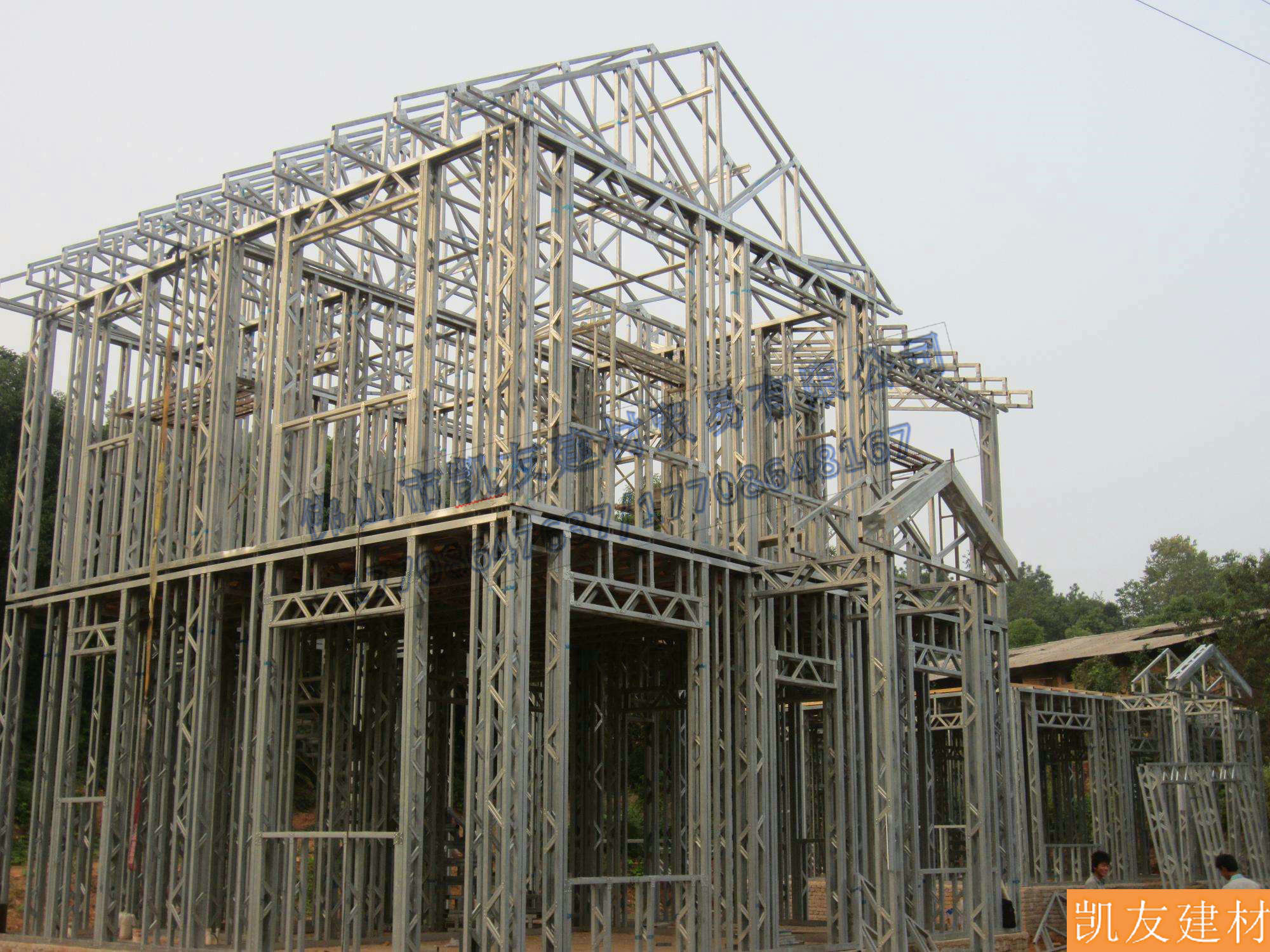 輕鋼房屋建造-佛山凱友建材圖片