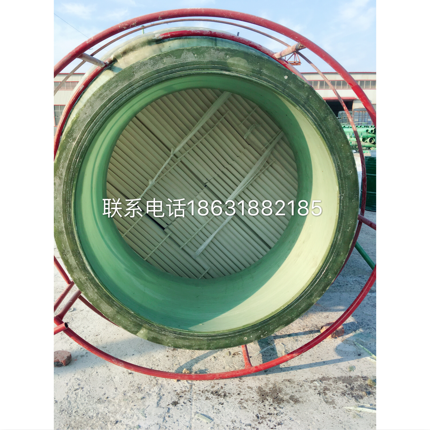 玻璃鋼脫硫塔環(huán)保圖片