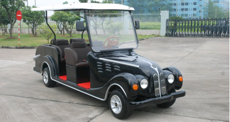 6座復(fù)古型高爾夫球車圖片
