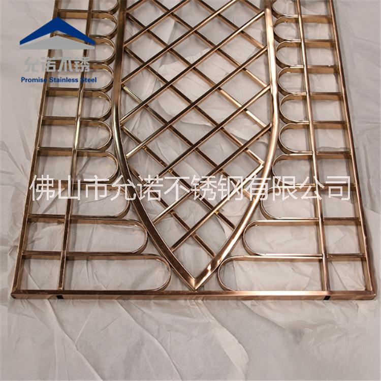 高端不銹鋼屏風(fēng)隔斷圖片