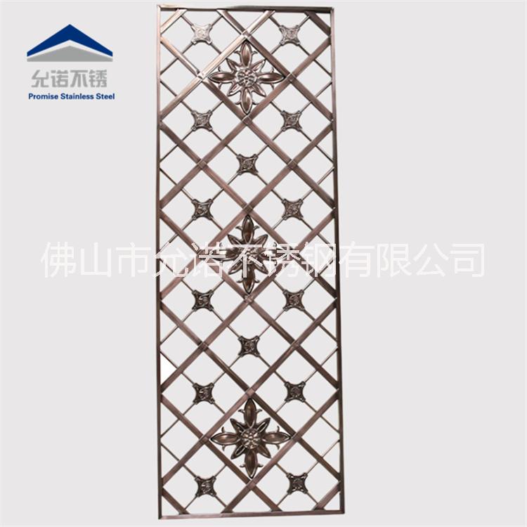 黑鈦高屏風(fēng)隔斷圖片