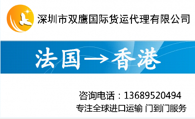 法国进口清关及运输 法国到香港 法国到中国 法国空运进口代理