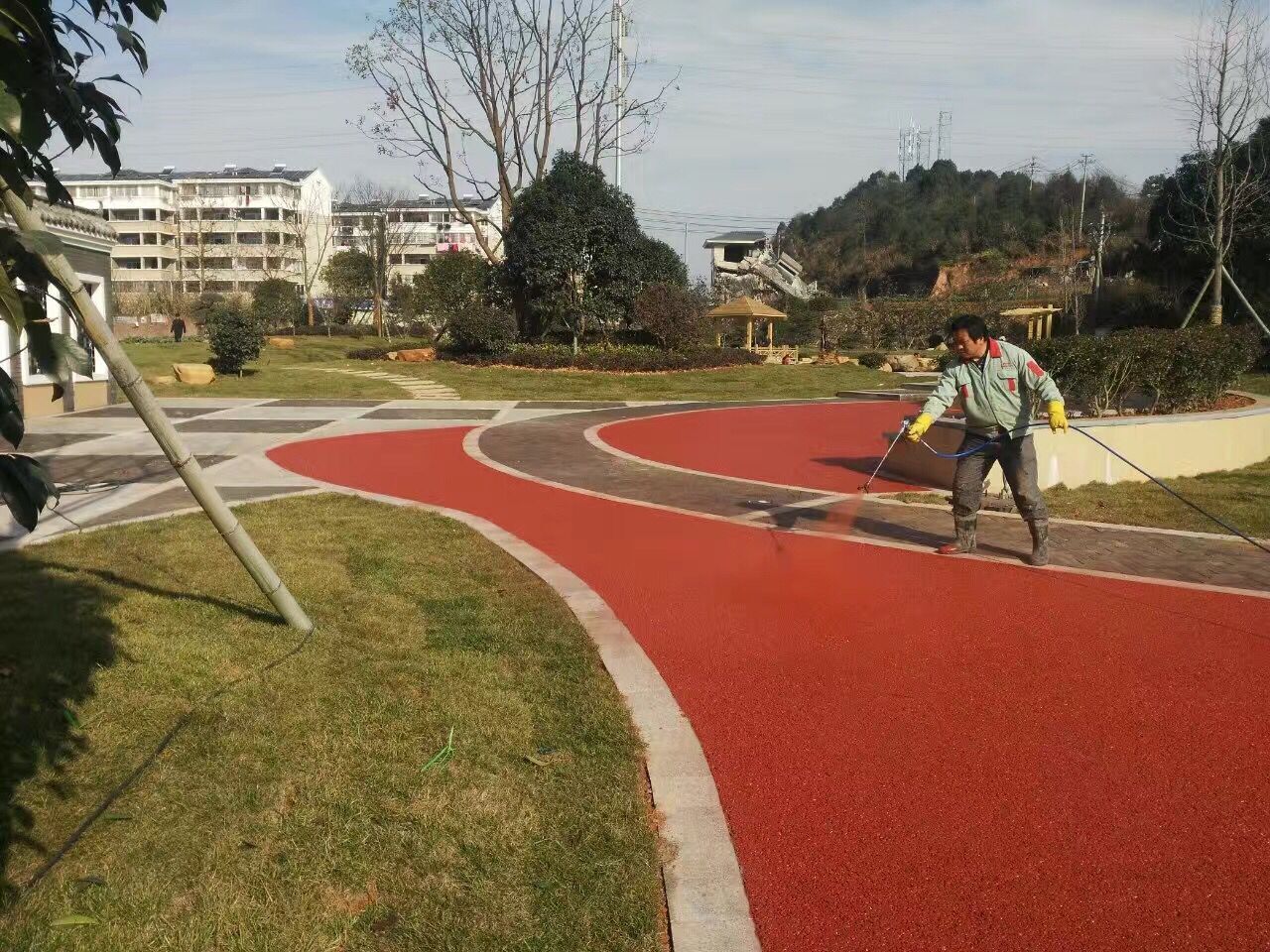 透水地坪混泥土