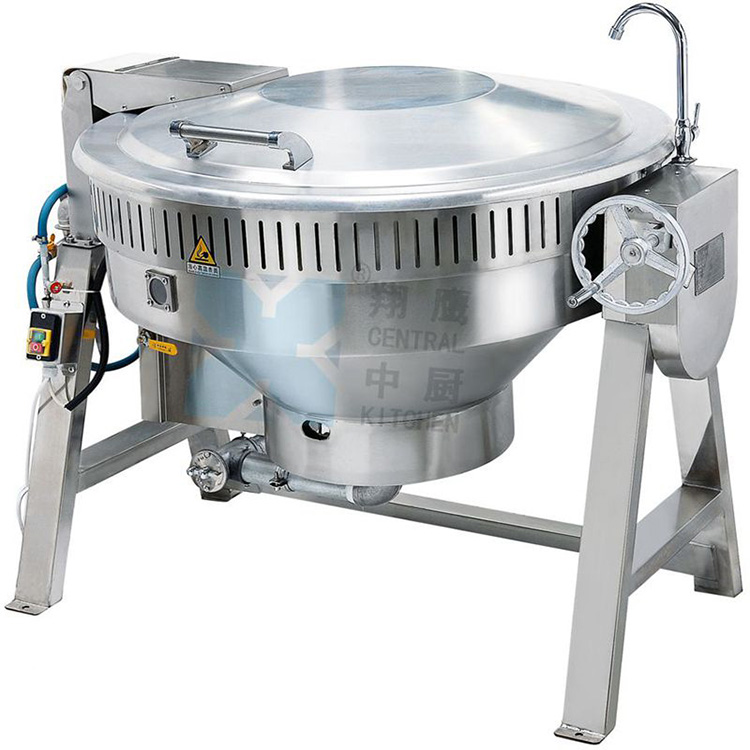 可傾燃氣炒鍋圖片