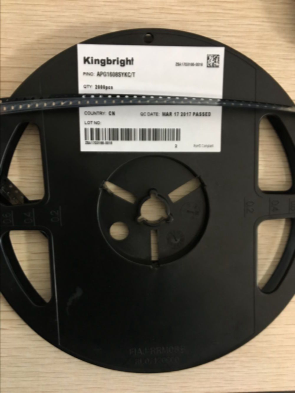 kingbright LED KPTD-1608CGCK 0603系列 绿光 LED照明灯