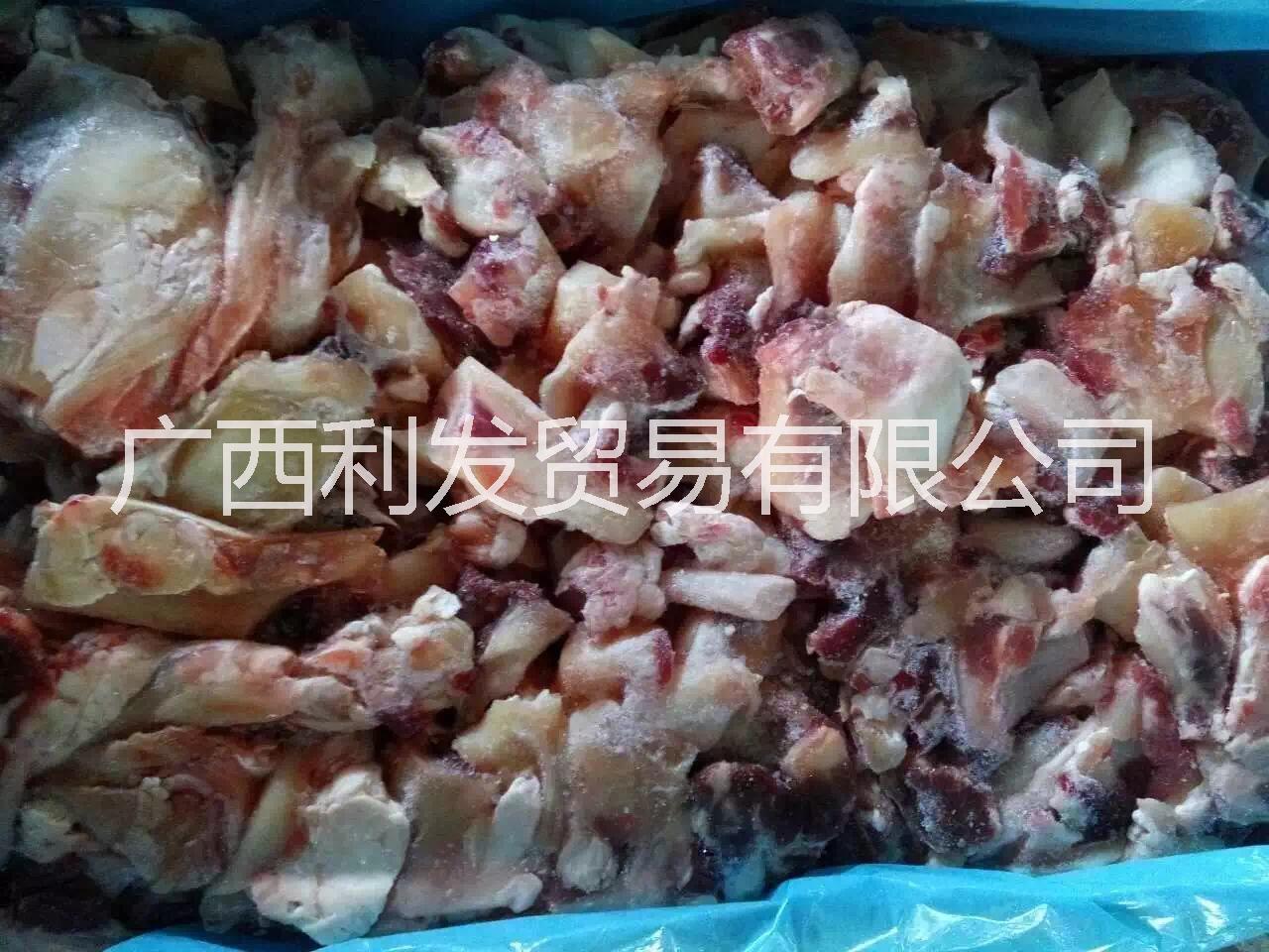 冷冻牛脸肉牛碎肉生产厂家批发广西牛肉牛副产品批发厂家图片