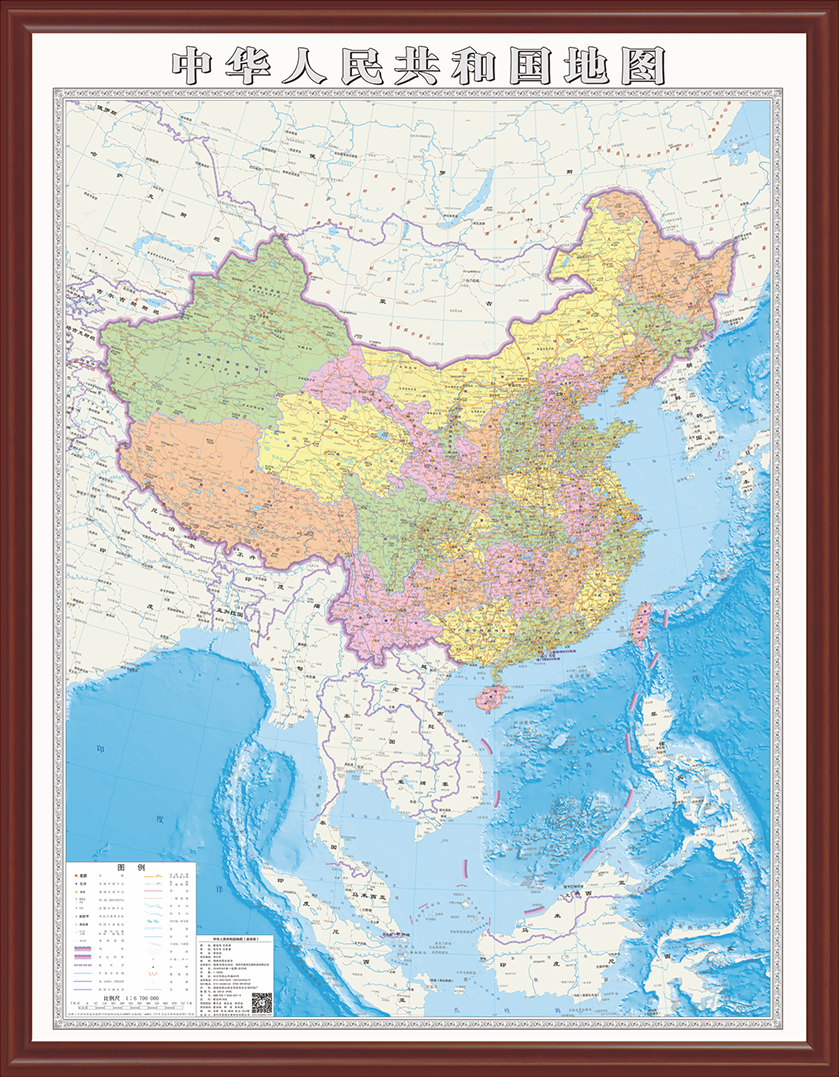 深圳紫微文教竖版地图厂家供应智能语音竖版中国地图|教学竖版地图|文教产品图片