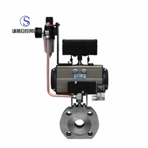 氣動(dòng)對(duì)夾球閥圖片