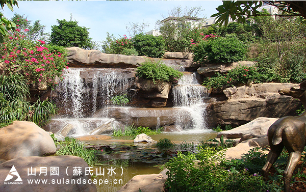 假山瀑布圖片/假山瀑布樣板圖 (4)