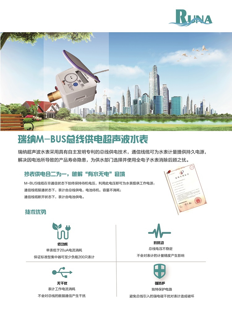 瑞納戶用超聲波物聯(lián)網(wǎng)水表圖片