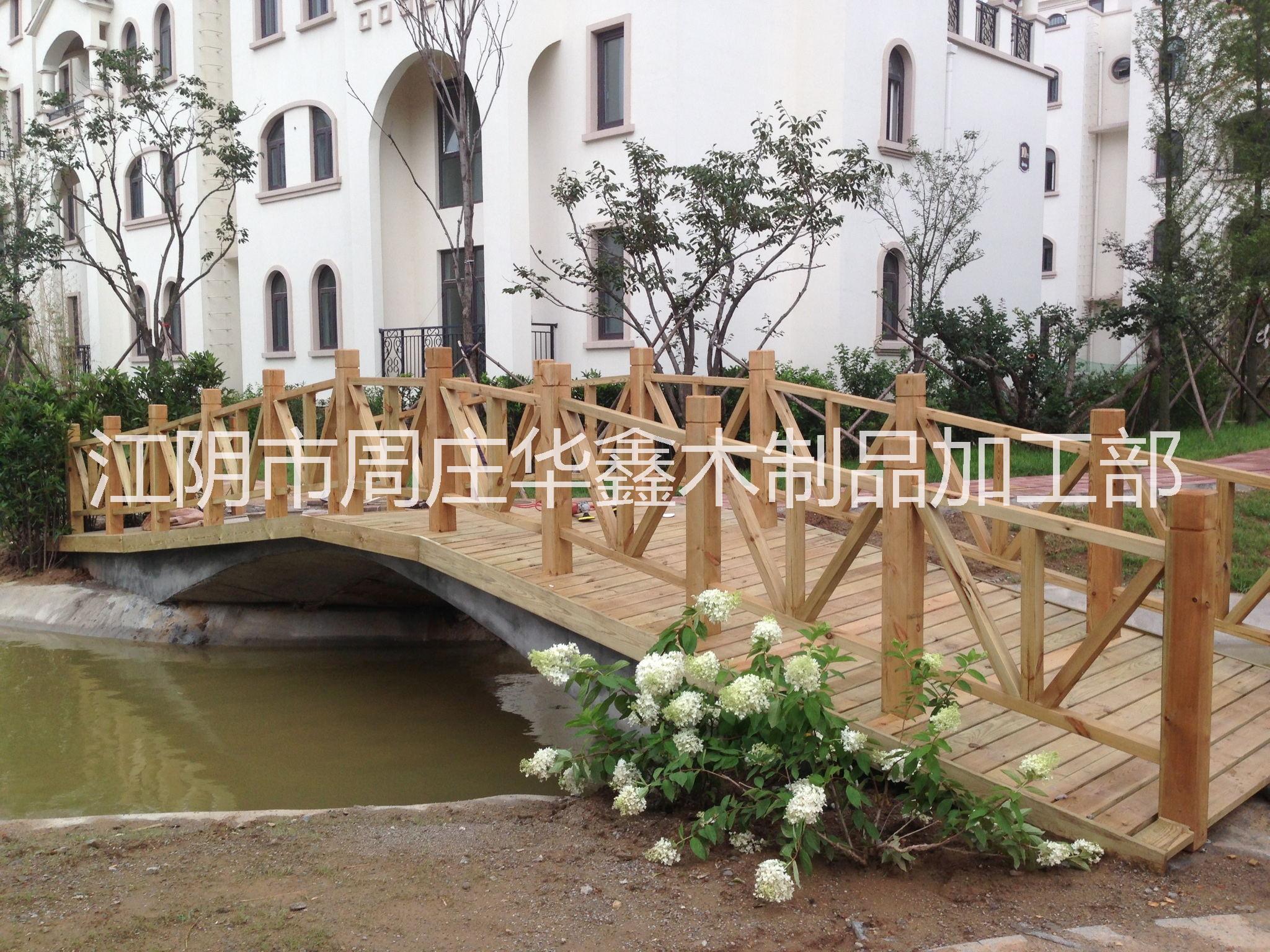 张家港江阴防腐木护栏地板 苏州 无锡 常熟 太仓防腐木炭化木秋千狗窝花箱木桥图片