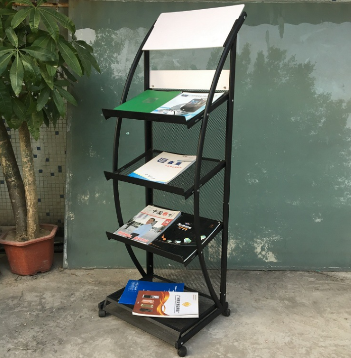 金屬雜志架資料宣傳取閱架展示架圖片