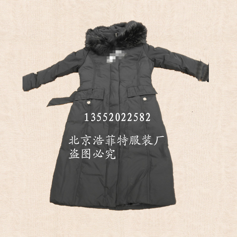 北京羽绒服定做，冬季团体工装羽绒服生产厂家，可加LOGO图片