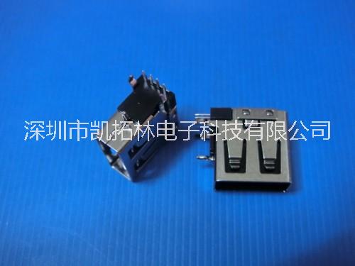 USB A母侧插14.0短体9O图片