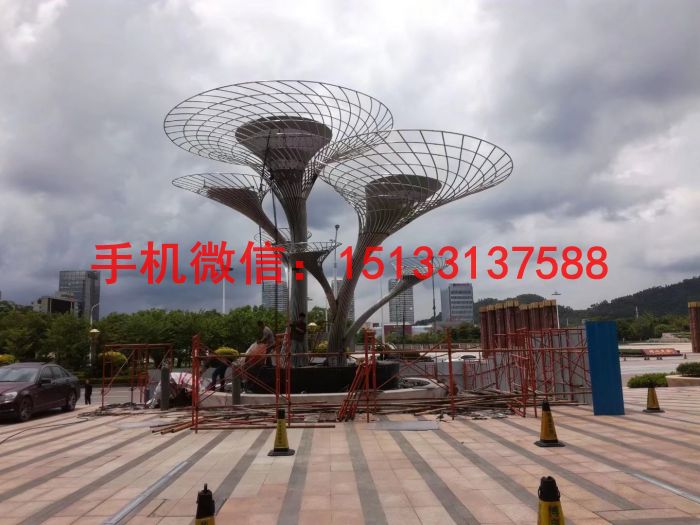 不銹鋼景觀雕塑圖片/不銹鋼景觀雕塑樣板圖 (2)