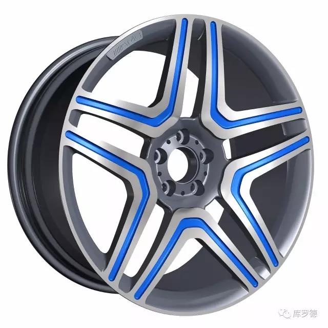 蘭州轎車鋁合金鍛造輪轂1139圖片