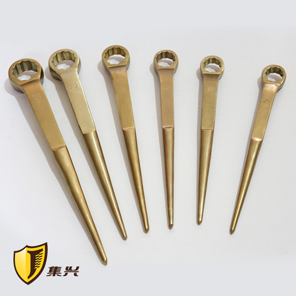 防爆撬棒梅花扳手防爆尖尾梅花扳手圖片