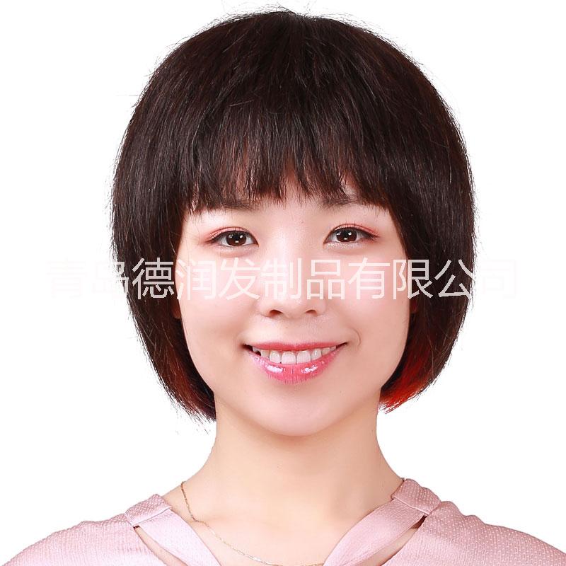 德潤假發(fā) 發(fā)套 中老年假發(fā) 遞針圖片