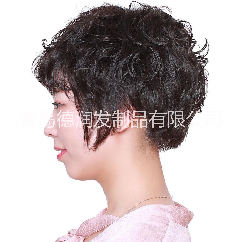 中老年假發(fā)圖片/中老年假發(fā)樣板圖 (2)