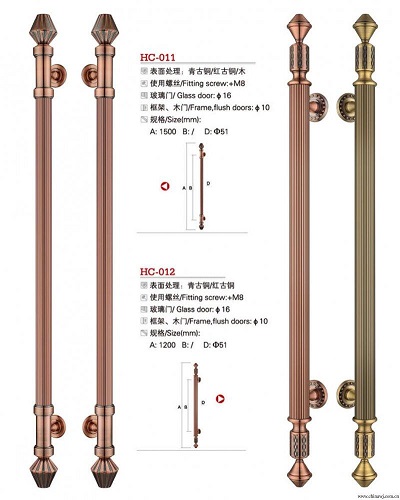 厂家供应豪华门拉手不锈钢拉手各种高档大门拉手直销