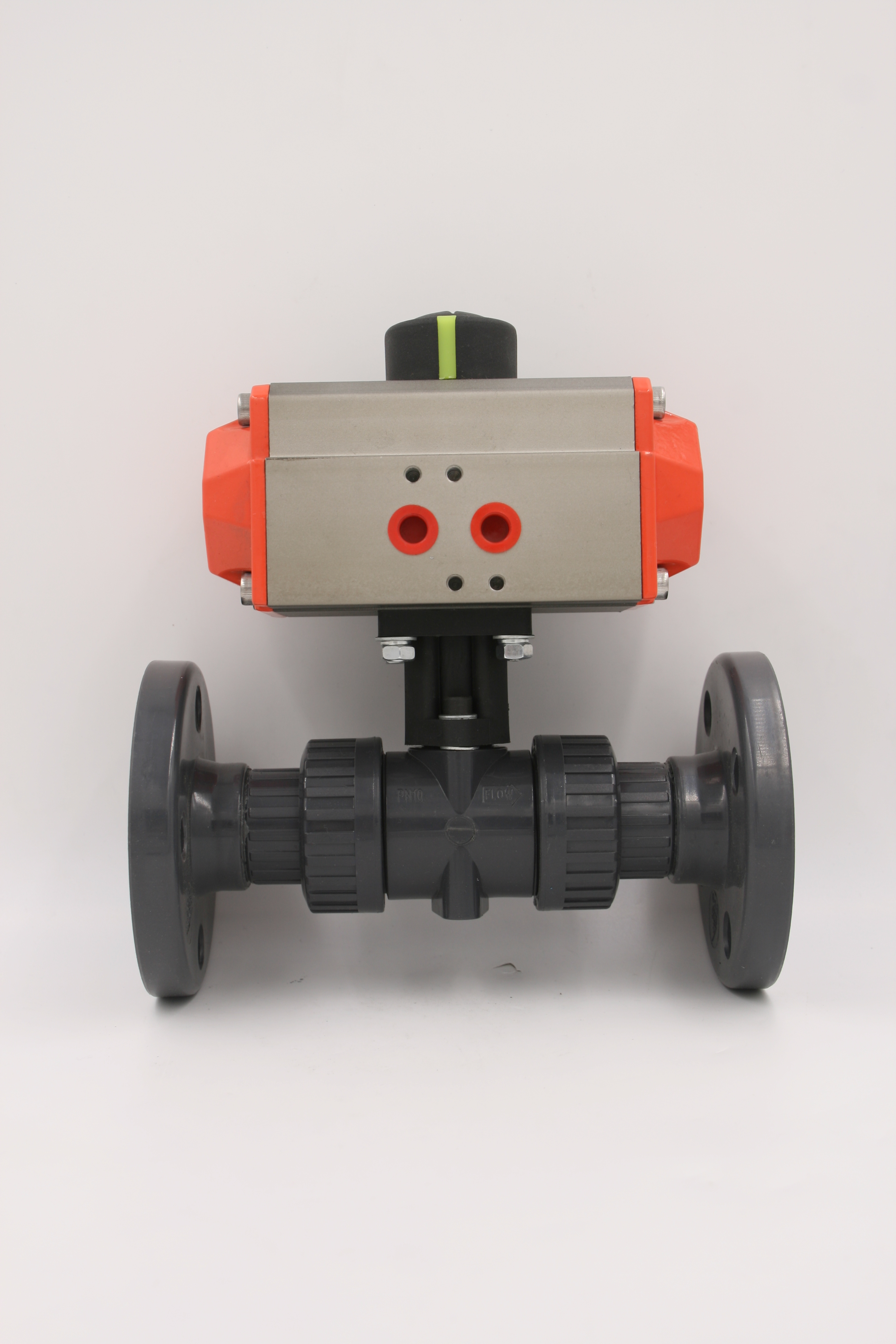 氣動(dòng)塑料球閥   XHL塑料法蘭氣動(dòng)球閥