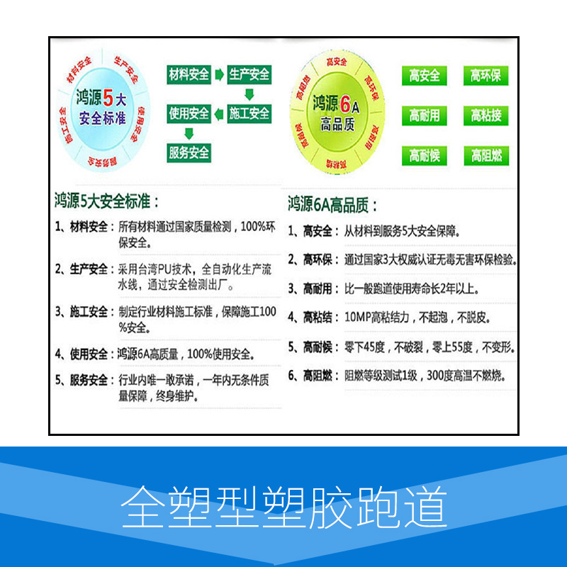 厂家直销全塑型自结纹塑胶跑道 全塑型专业跑道 塑胶跑道地坪施工 全塑型塑胶跑道图片