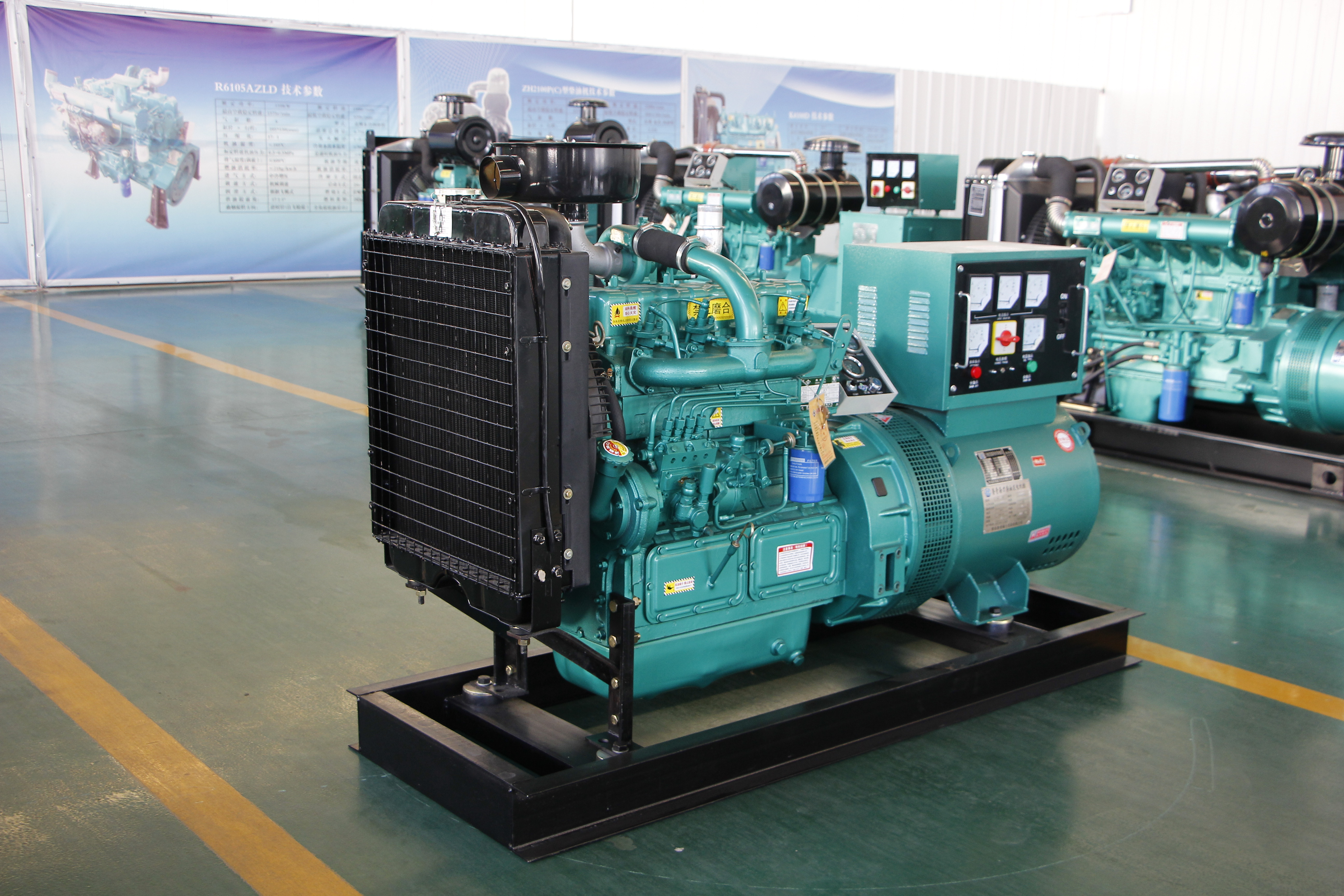 40kw柴油發(fā)電機(jī)圖片/40kw柴油發(fā)電機(jī)樣板圖 (3)