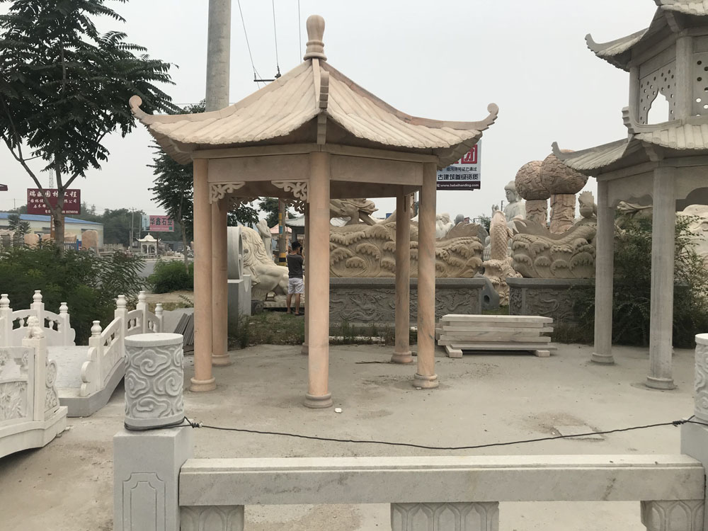 涼亭石雕圖片/涼亭石雕樣板圖 (1)