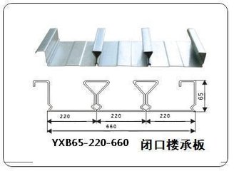 哪家比较好 天津宝骏闭口楼承板YXB65-220-660价格实惠| YXB65-220-660楼承板图片