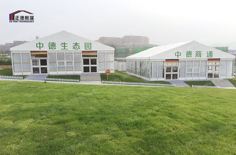 正德篷房專業(yè)搭建高檔生態(tài)篷房圖片