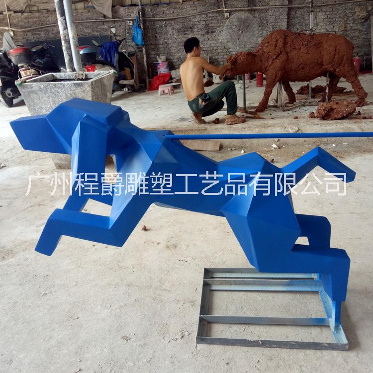 玻璃鋼抽象切面狗圖片/玻璃鋼抽象切面狗樣板圖 (3)