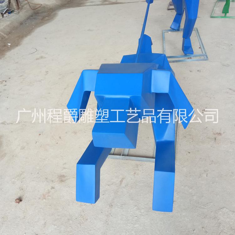 玻璃鋼抽象切面狗圖片/玻璃鋼抽象切面狗樣板圖 (4)