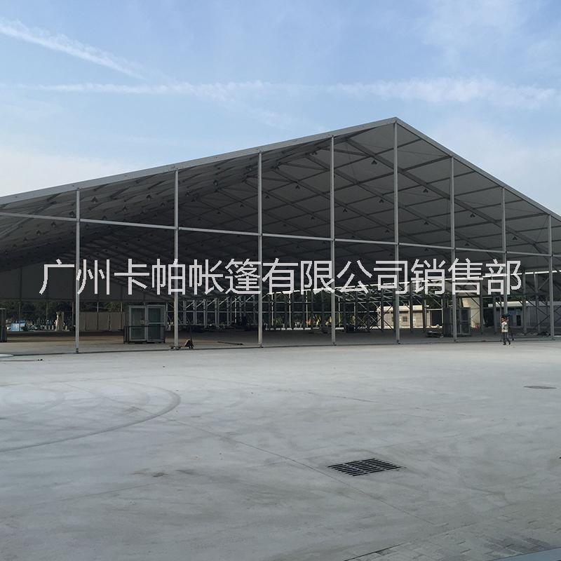 可定制跨度大型临时厂房出租 帐篷厂家出售铝合金仓库帐篷租赁图片