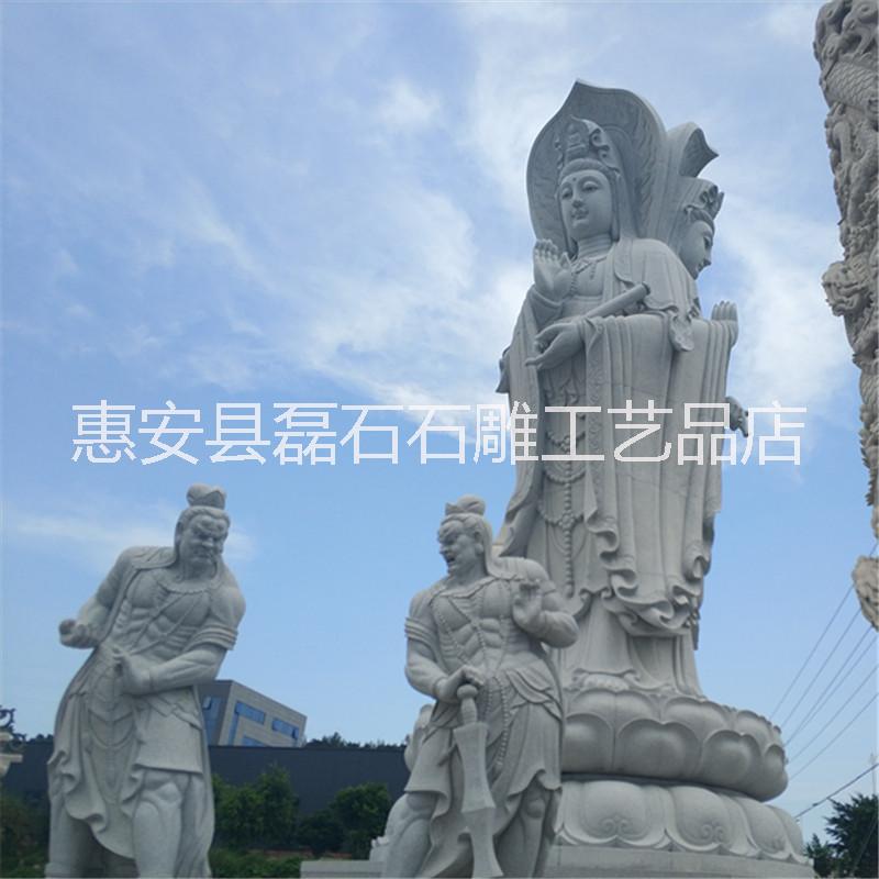 泉州市石雕观音佛像 寺庙供奉菩萨雕塑厂家石雕观音佛像 寺庙供奉菩萨雕塑