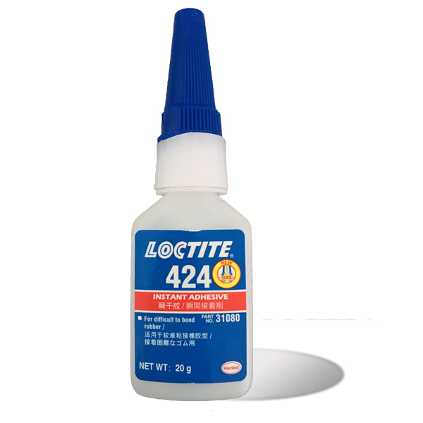 乐泰胶424/LOCTITE 424瞬干胶快干胶乐泰胶水 20g/支