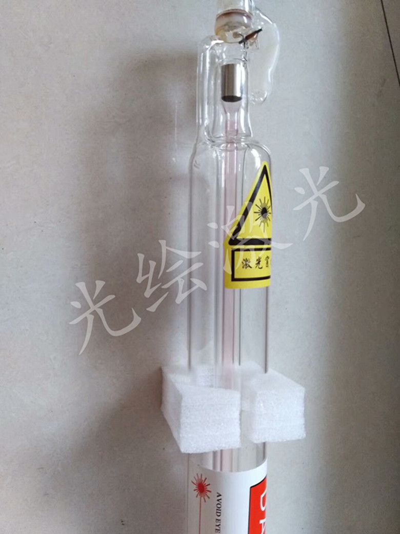 激光管CO2激光管40W50W60W80W100W130W激光切割机 雕刻机配件 CO2 玻璃激光管图片