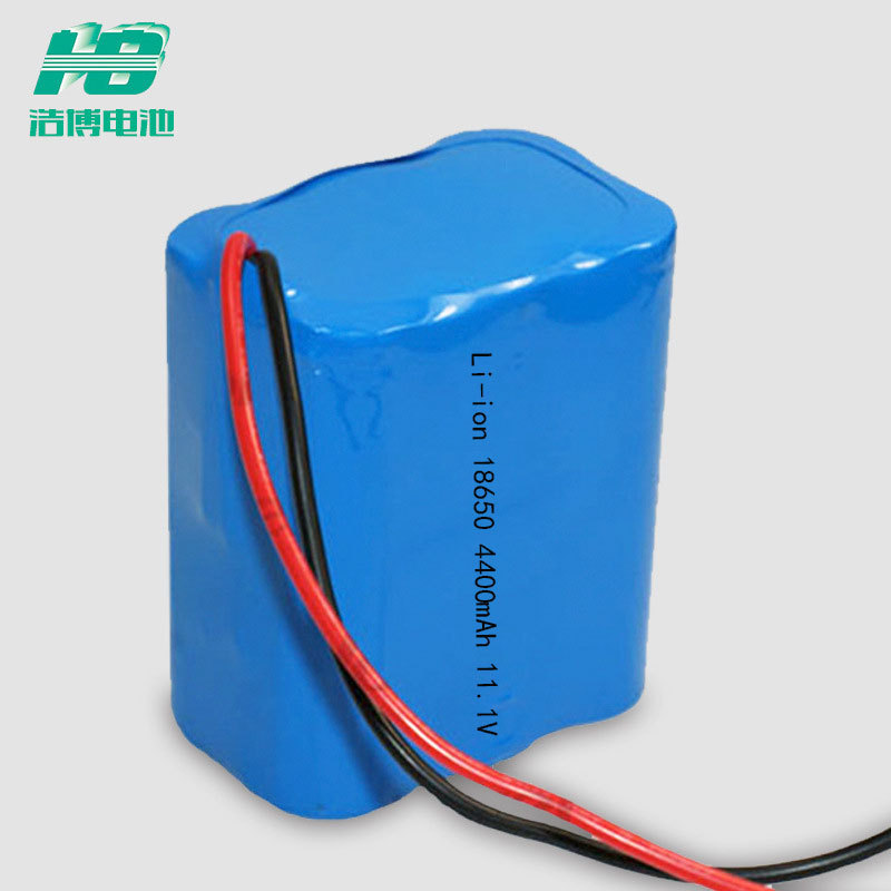 18650锂电池4400mAh11.1V圆柱锂离子电池应急灯后备电源 18650 4400 11.1V图片