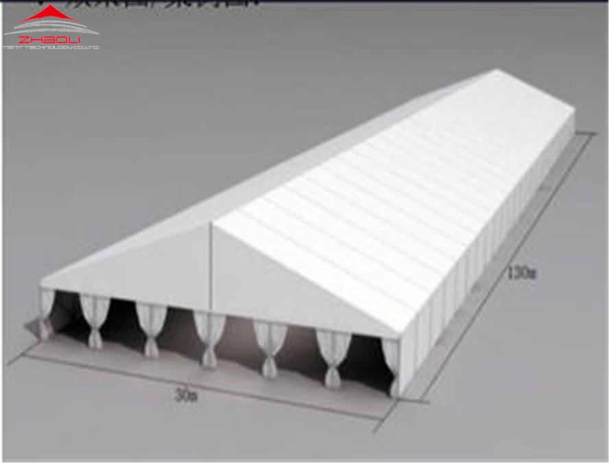 大型商业展览活动篷房租赁厂家 可移动式工业临时仓储帐篷 大型篷房图片