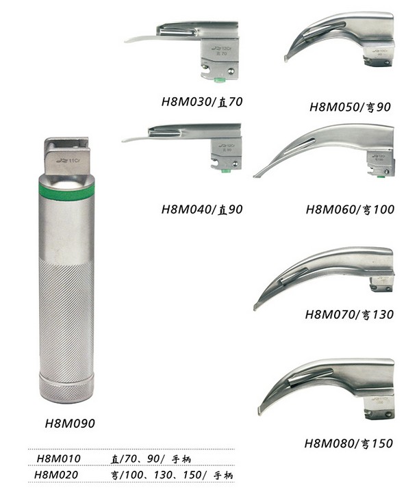 麻醉咽喉镜 、光纤喉镜、麻醉喉镜厂家销售规格齐全图片