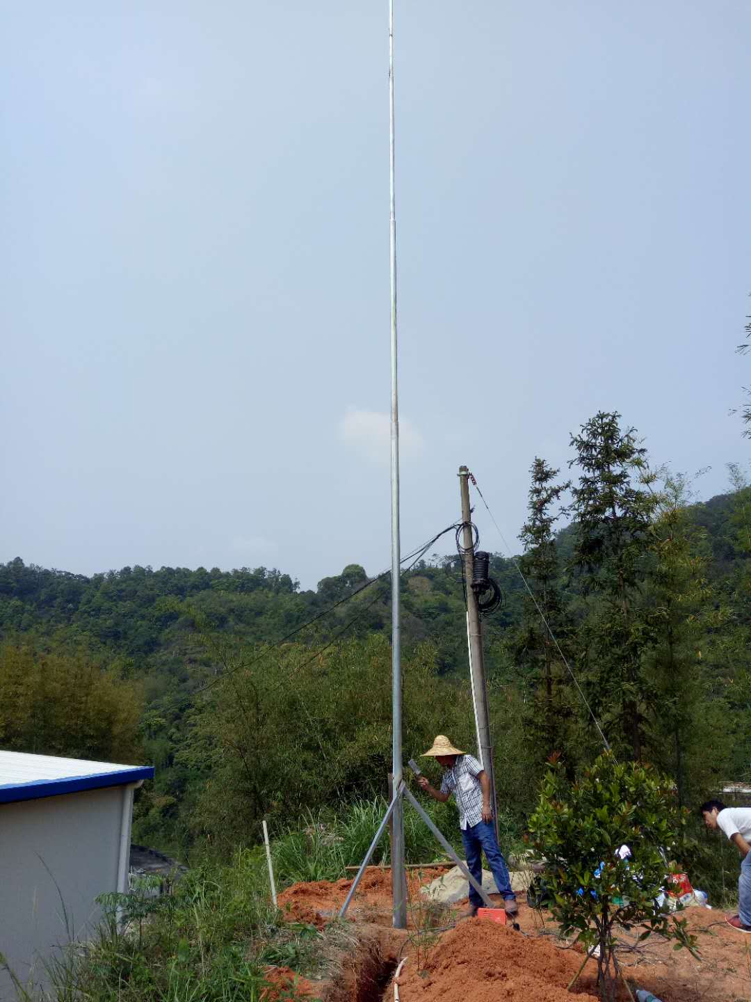 避雷針安裝圖片/避雷針安裝樣板圖 (4)