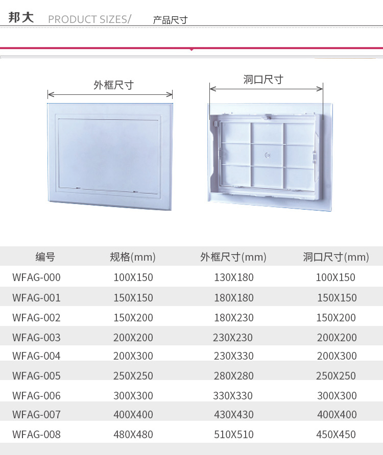 塑料检修口天花板装饰盖板图片