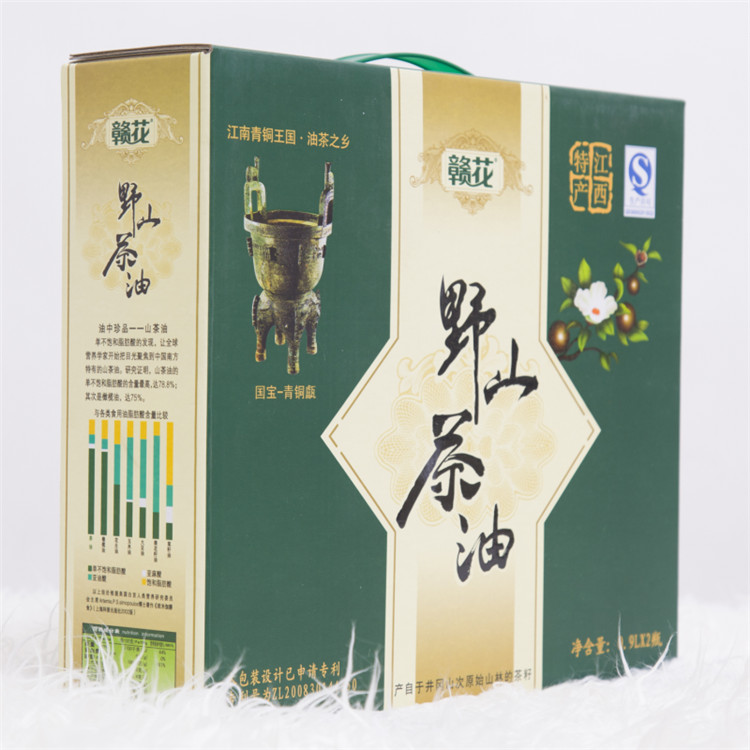 1800ML赣花山茶油厂家直销1800ML赣花山茶油茶籽食用油